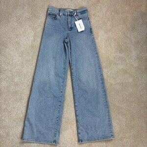 FRAME Le Slim Palazzo High Rise Wide Leg Jeans Size 25 - tags removed-worn once